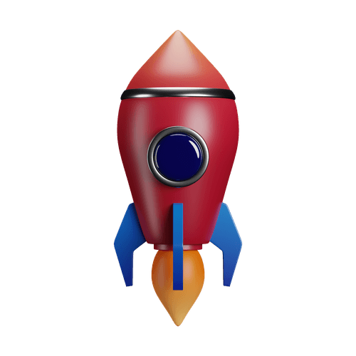 Rocket icon symbolizing startup spirit in football betting analysis